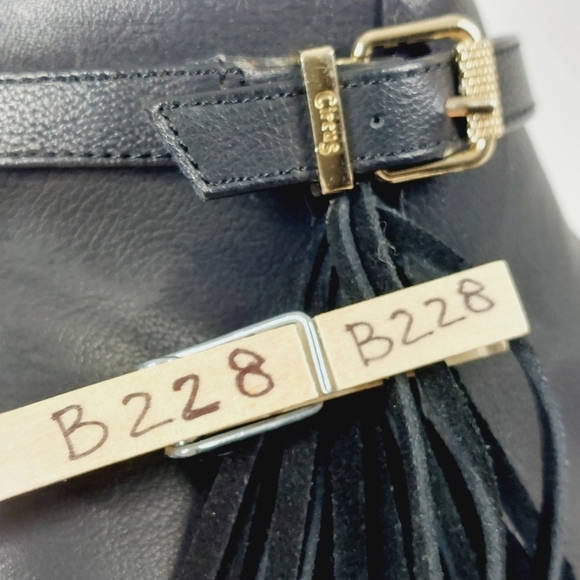 Circus by Sam Edelman Jolie Black Leather Tasseled Ankle Boots B228 - Picture 12 of 12